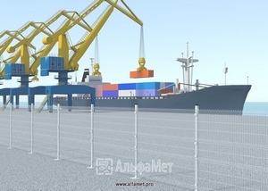 2D ограждения для морских и речных портов в Уфе